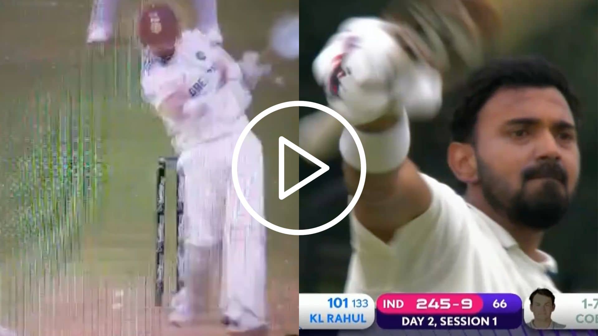 [Watch] KL Rahul Brings Up His Scintillating Ton With A Glorious Six Off Gerald Coetzee